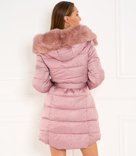 Winter jacket Due Linee - Pink -