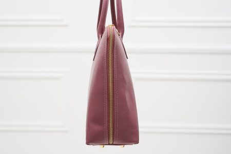 Bolso de cuero de mano para mujer Glamorous by GLAM - Violeta -