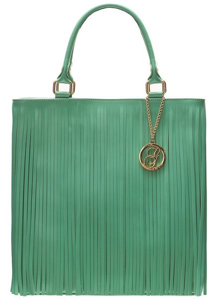 Borsa a mano da donna in pelle Glamorous by GLAM - Verde -