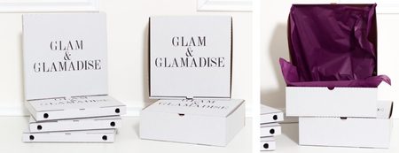 Geantă de mână din piele pentru femei Glamorous by GLAM - Mov -