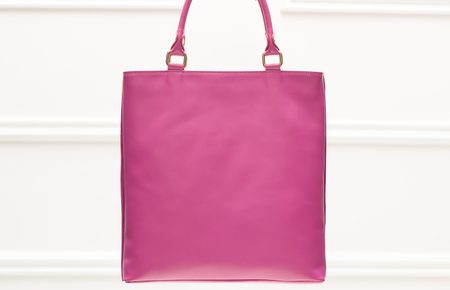 Bolso de cuero de mano para mujer Glamorous by GLAM - Rosa -