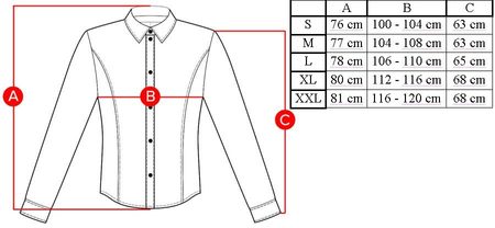 Pánská vzorovaná košile modrá -