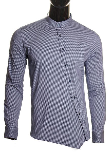 Pánská slim-fit košile modrá -