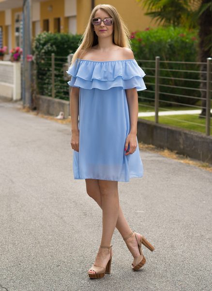 Summer dress Glamorous by Glam - Blue -