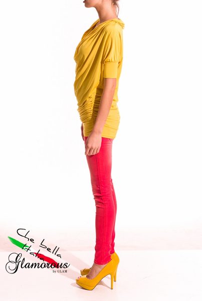 Top s vodou žlutý -