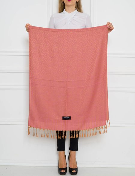 Women's scarf Due Linee - Pink -