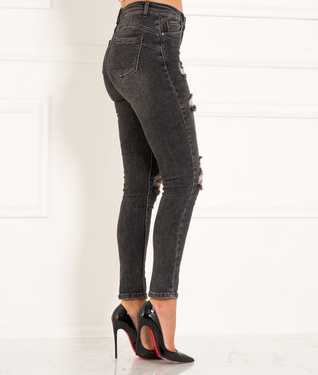 Jeans donna - Nero -