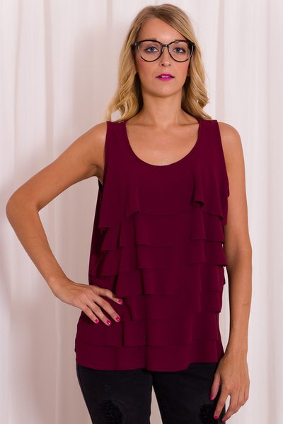 Top de mujer Glamorous by Glam - Rojo -