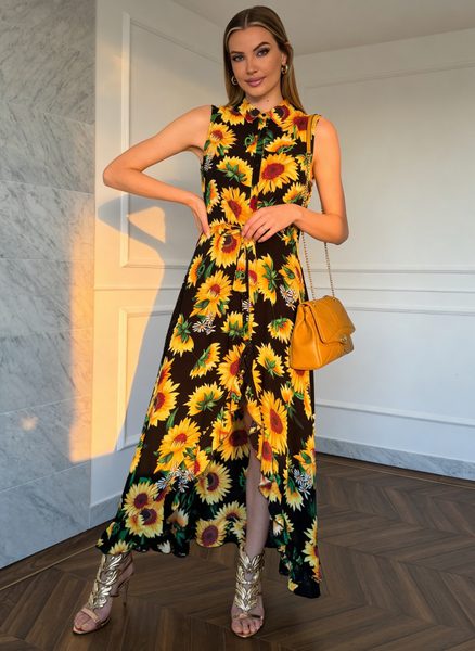 Summer dress GLAM&GLAMADISE - Black -