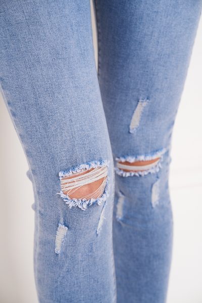 Jeans donna - Blu -