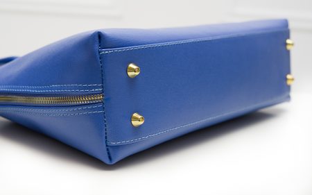 Bolso de cuero de mano para mujer Glamorous by GLAM - Azul -