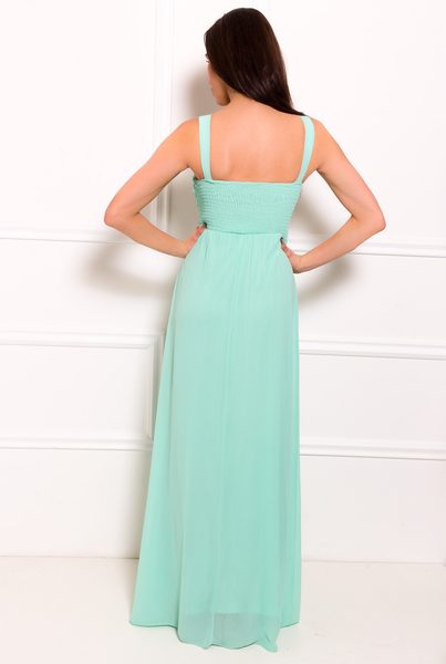 Maxi dress Due Linee - Green -