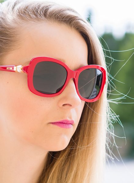 Gafas de sol de mujer Moschino - Rojo -