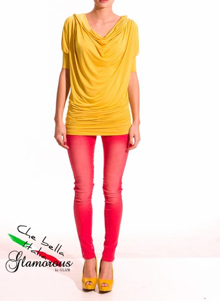 Top s vodou žlutý -