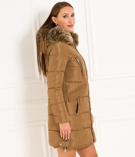 Winter jacket Due Linee - Brown -