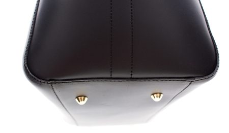 Bolso de cuero de mano para mujer Glamorous by GLAM - Negro -