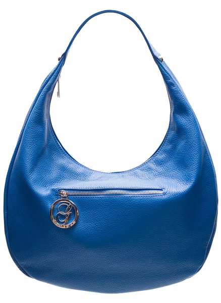 Real leather shoulder bag Glamorous by GLAM - Blue -