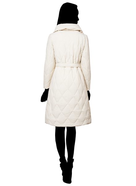 Damska kurtka zimowa Due Linee - beżowy -