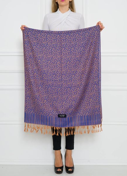 Women's scarf Due Linee - Blue -