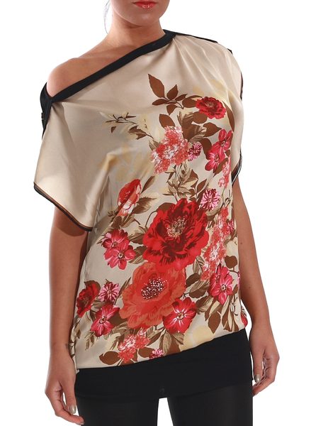Tunika flower red -