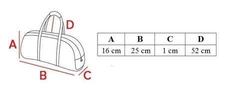 Sobre de cuero genuino Due Linee - Beige -