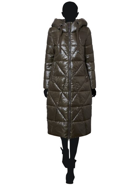 Chaqueta de invierno para mujer Due Linee - Verde -