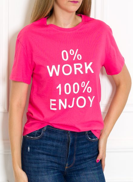 Dámske tričko Work ružové -