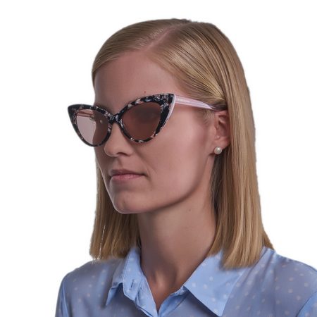Damskie okulary przeciwsłoneczne Guess by Marciano - różowy -