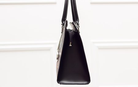 Real leather shoulder bag Glamorous by GLAM - Black -