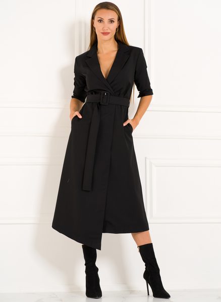 Abiti midi donna Due Linee - Nero -