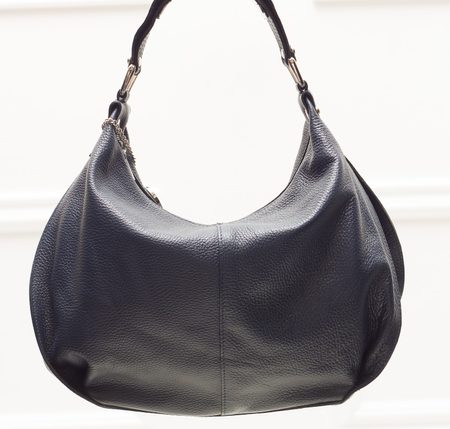 Bolso de hombro de cuero para mujer Glamorous by GLAM - Azul oscuro -