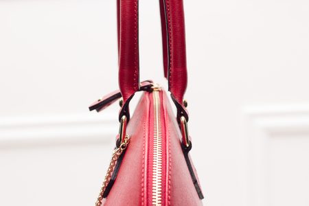 Bolso de cuero de mano para mujer Glamorous by GLAM - Rojo -