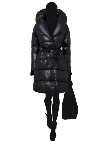 Giacca invernale donna Due Linee - Nero -