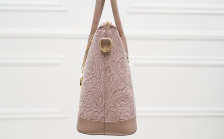 Bolso de cuero de mano para mujer Glamorous by GLAM - Violeta -