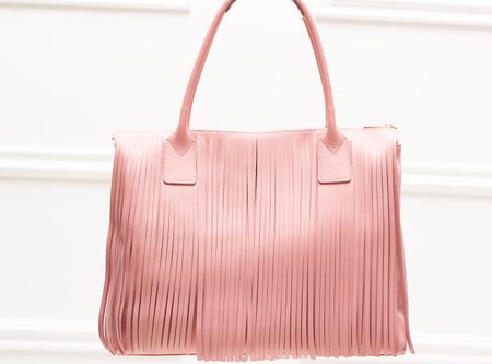 Real leather shoulder bag Glamorous by GLAM - Pink -