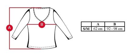 Dámská halenka s pruhy - 3/4 rukávy - modrá -