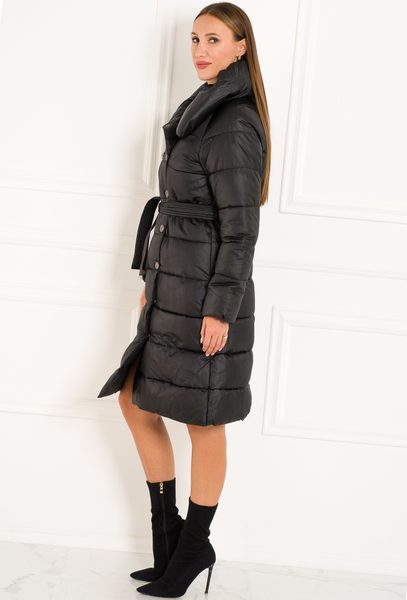 Chaqueta de invierno para mujer Due Linee - Negro -