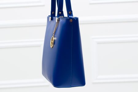 Bolso de cuero de mano para mujer Glamorous by GLAM - Azul -