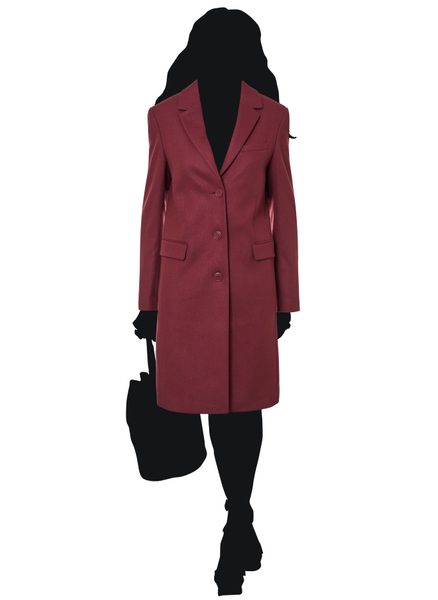 Women's coat Calvin Klein - Wine -