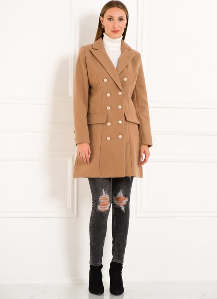 Women's coat CIUSA SEMPLICE - Beige -