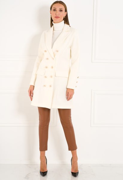 Women's coat CIUSA SEMPLICE - Beige -