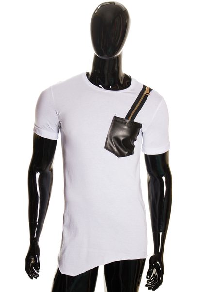 Men’s t-shirt Glamorous by Glam - White -