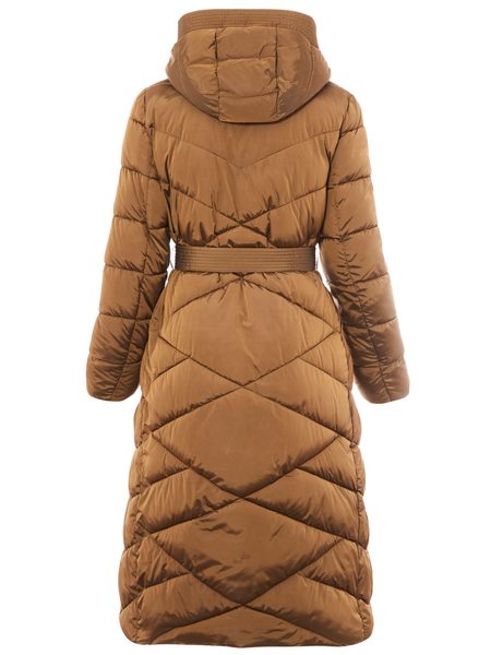 Dámská camel bunda prošívaná bi-col -