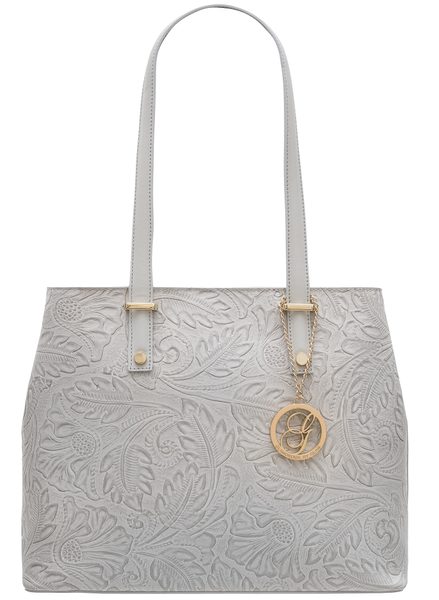 Borsa a spalla da donna in pelle Glamorous by GLAM - Grigio -