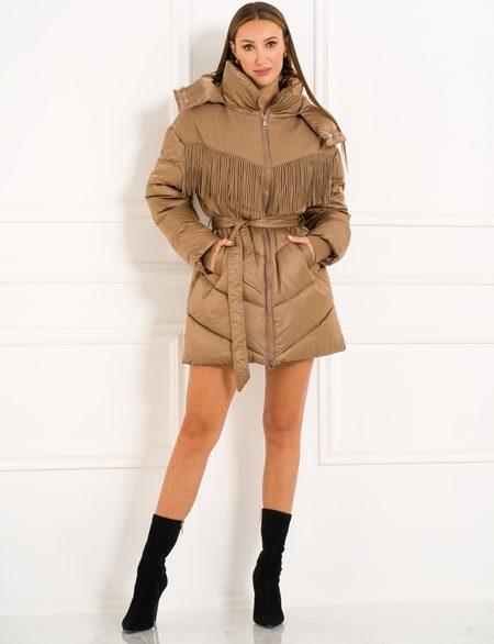Winter jacket Due Linee - Beige -