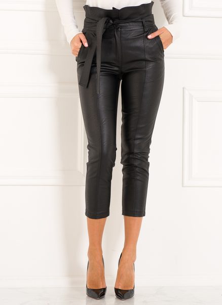 Women's trousers Due Linee - Black -