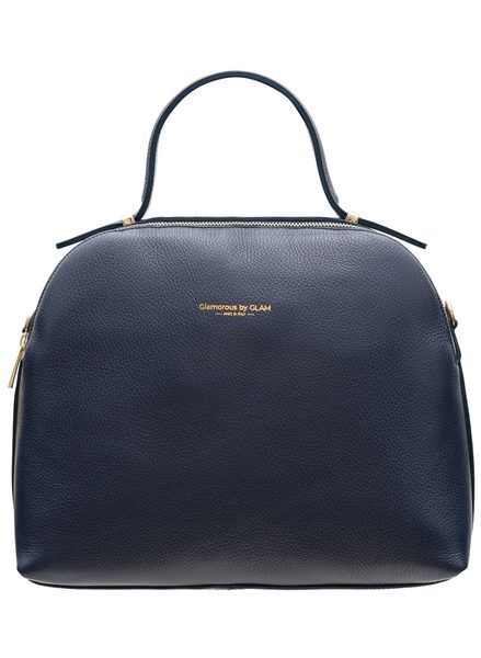 Bolso de cuero de mano para mujer Glamorous by GLAM - Azul oscuro -