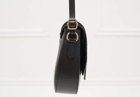 Real leather crossbody bag Glamorous by GLAM - Black -