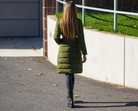 Chaqueta de invierno para mujer Due Linee - Gris -