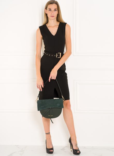 Real leather shoulder bag Glamorous by GLAM - Green -